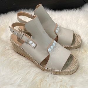 Rag and Bone Sayre Espadrille wedge Sandals 6